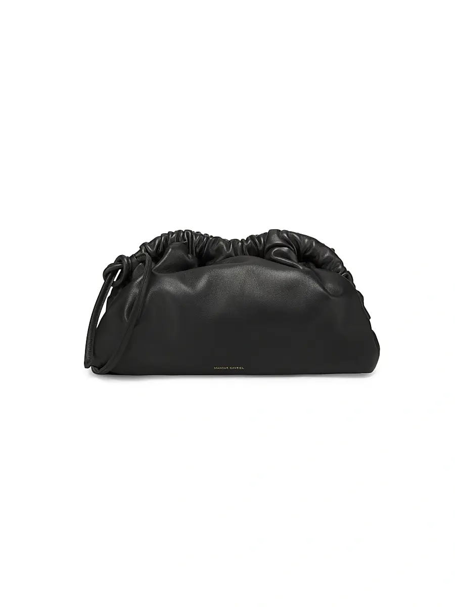 MANSUR GAVRIEL Women's Cloud Mini Leather Clutch