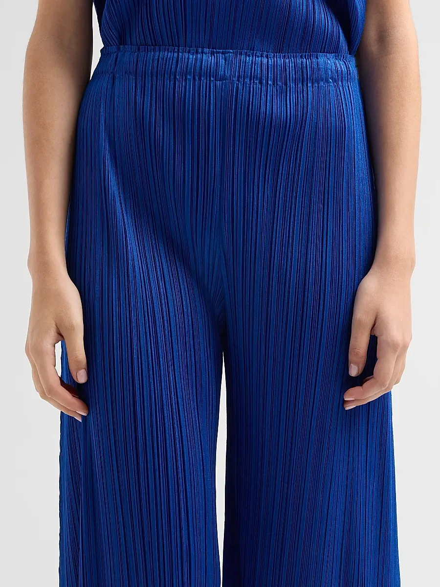 Pleats Please Issey Miyake Women's July Pleated Crop Pants | Thumbnail 5 Pleats Please Issey Miyake Women's July Pleated Crop Pants | Thumbnail 5