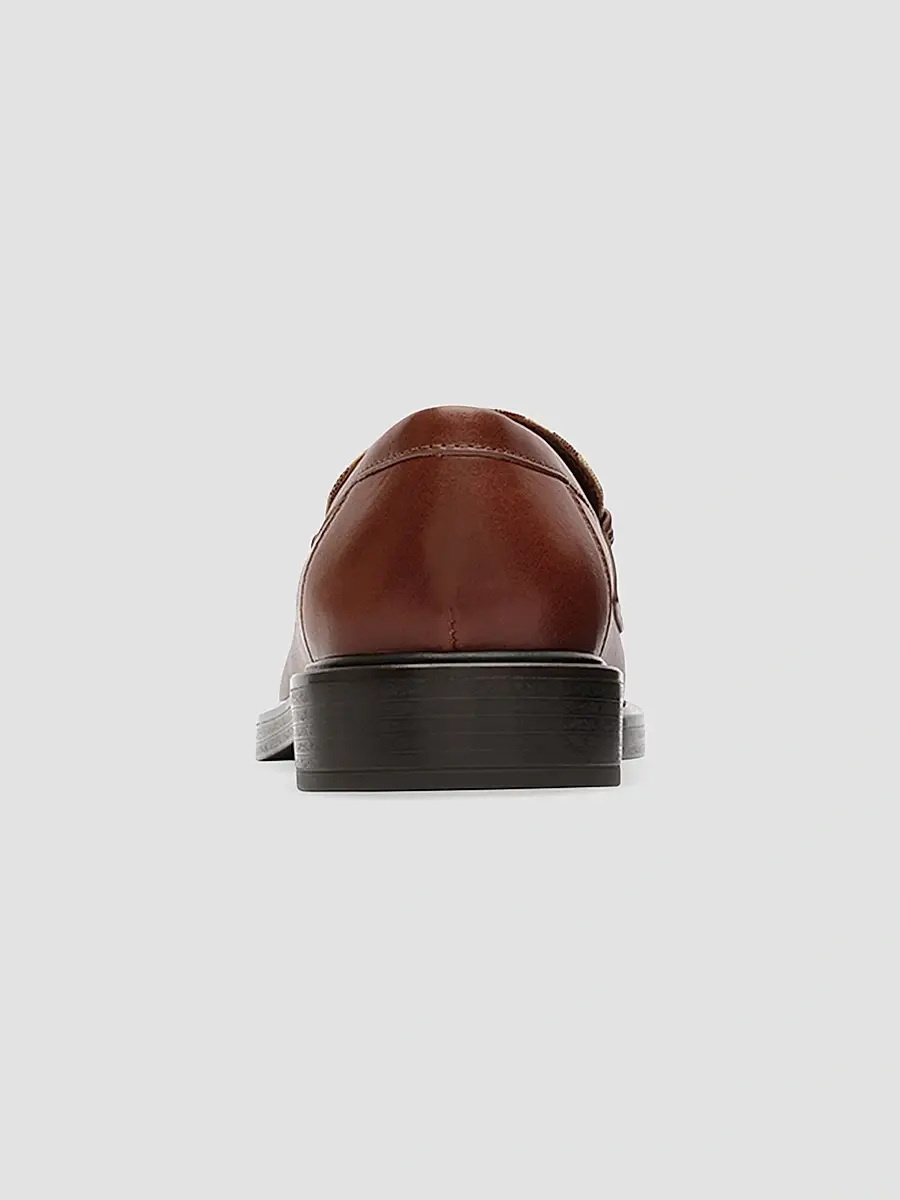 Burberry Men's Pembroke Checked Leather Loafers | Thumbnail 2 Burberry Men's Pembroke Checked Leather Loafers | Thumbnail 2