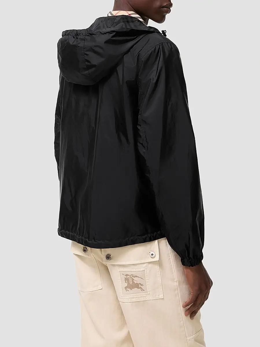 Burberry Men's Newport Check Windbreaker Jacket | Thumbnail 3 Burberry Men's Newport Check Windbreaker Jacket | Thumbnail 3