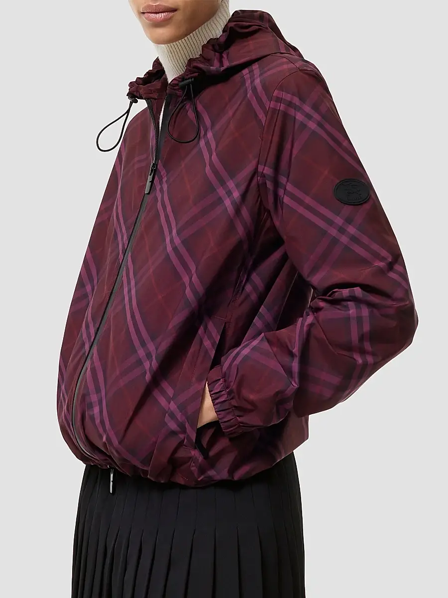 Burberry Women's Reversible Checked Jacket | Thumbnail 2 Burberry Women's Reversible Checked Jacket | Thumbnail 2