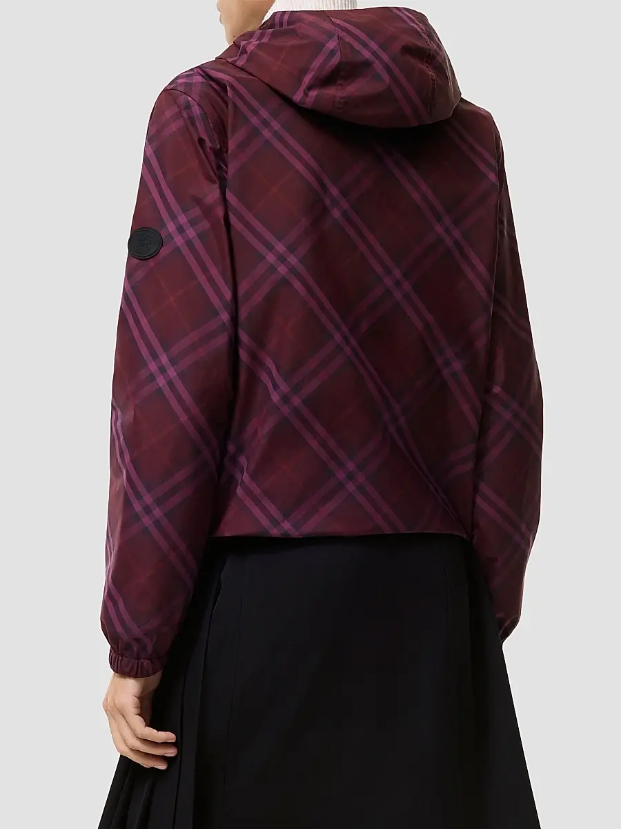 Burberry Women's Reversible Checked Jacket | Thumbnail 3 Burberry Women's Reversible Checked Jacket | Thumbnail 3
