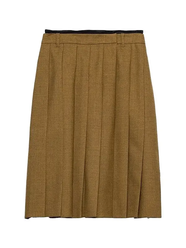 Women's Hopsack Midi Skirt Women's Hopsack Midi Skirt