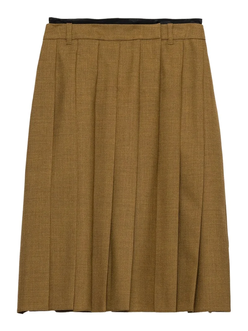 Women's Hopsack Midi Skirt Women's Hopsack Midi Skirt