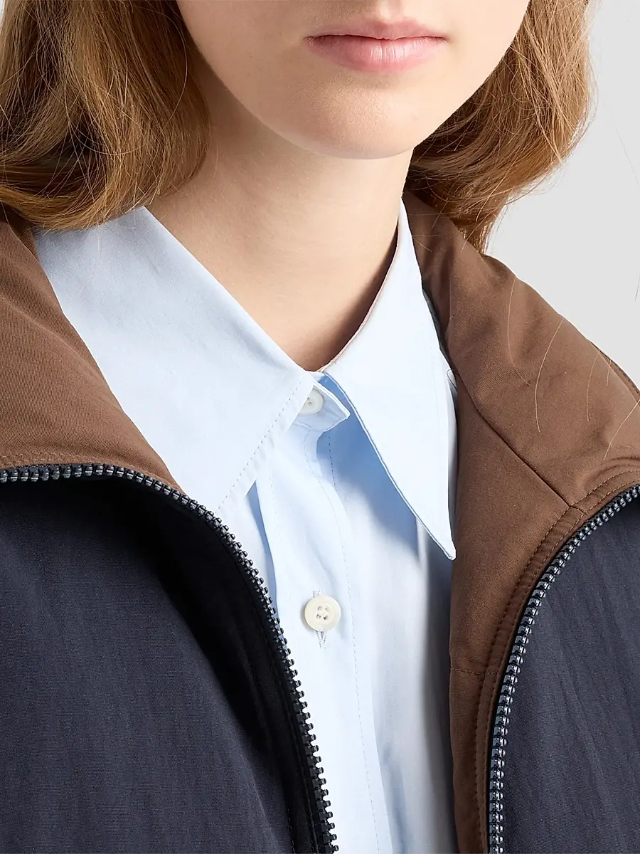 Prada Women's Reversible Re-nylon Down Jacket | Thumbnail 4 Prada Women's Reversible Re-nylon Down Jacket | Thumbnail 4