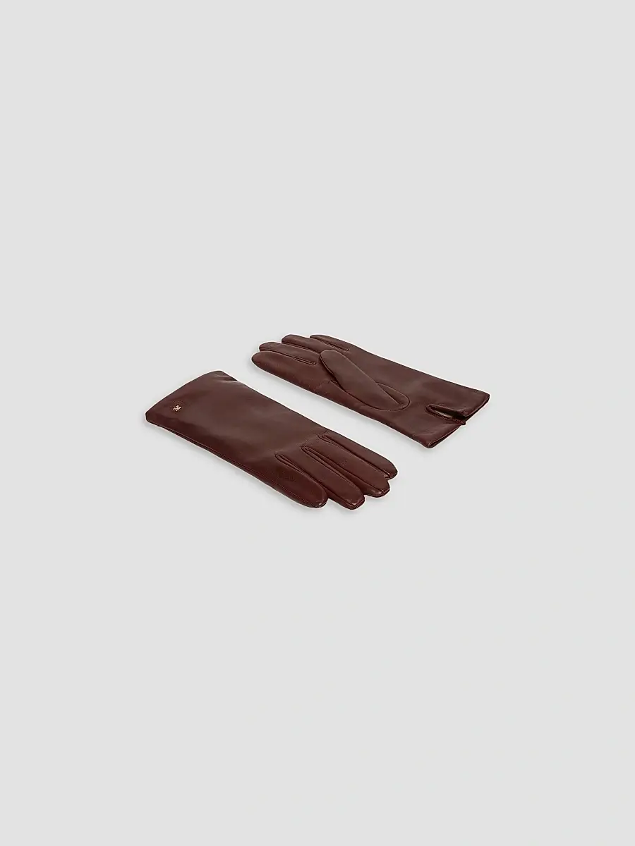 Max Mara Women's Nappa Leather Gloves | Thumbnail 2 Max Mara Women's Nappa Leather Gloves | Thumbnail 2