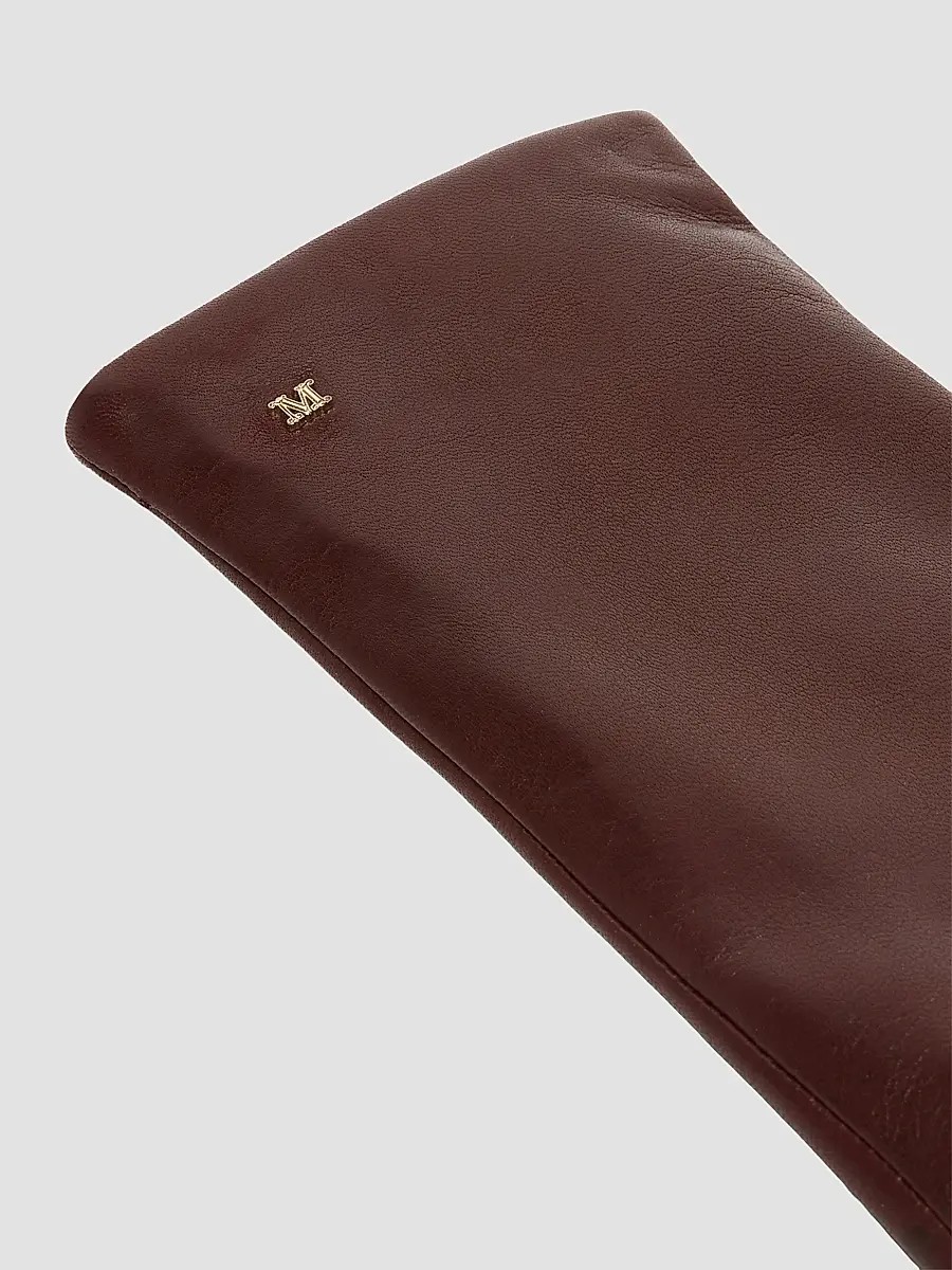 Max Mara Women's Nappa Leather Gloves | Thumbnail 3 Max Mara Women's Nappa Leather Gloves | Thumbnail 3
