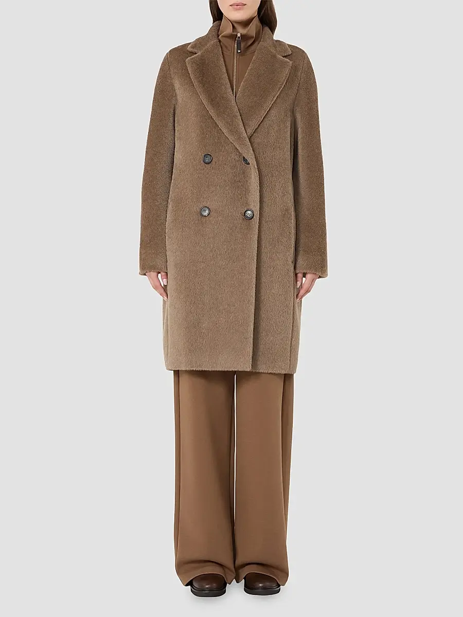 Max Mara Women's Alpaca and Wool Midi Coat | Thumbnail 2 Max Mara Women's Alpaca and Wool Midi Coat | Thumbnail 2