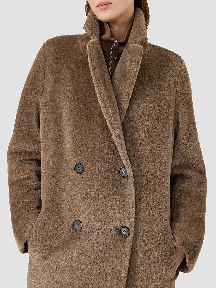Max Mara Women's Alpaca and Wool Midi Coat | Thumbnail 5 Max Mara Women's Alpaca and Wool Midi Coat | Thumbnail 5