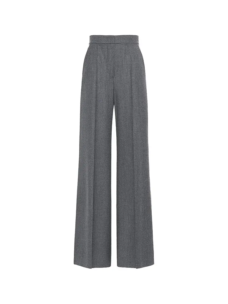 Max Mara Women's High Waisted Wool Trousers | Image 1 Max Mara Women's High Waisted Wool Trousers | Image 1