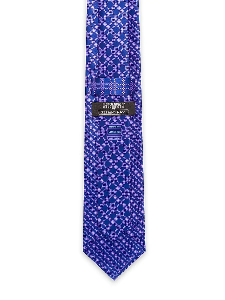 Stefano Ricci Men's Luxury Woven Silk Tie | Thumbnail 3 Stefano Ricci Men's Luxury Woven Silk Tie | Thumbnail 3
