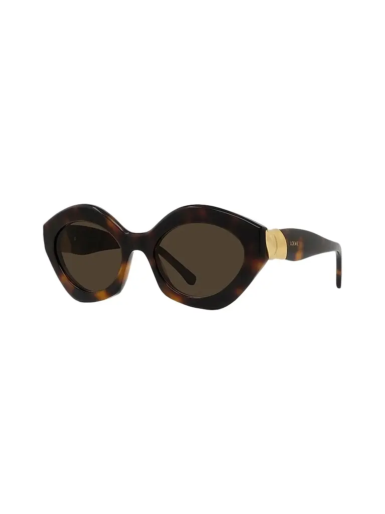 Loewe Women's Coil 53MM Geometric Cat-Eye Sunglasses - Brown | Image 1 Loewe Women's Coil 53MM Geometric Cat-Eye Sunglasses - Brown | Image 1