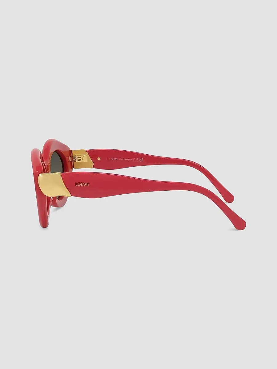 Loewe Women's Coil 53MM Geometric Cat-Eye Sunglasses | Thumbnail 3 Loewe Women's Coil 53MM Geometric Cat-Eye Sunglasses | Thumbnail 3