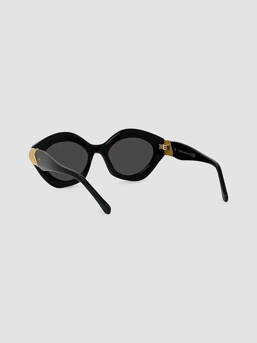 Loewe Women's Coil 53MM Geometric Cat-Eye Sunglasses | Thumbnail 4 Loewe Women's Coil 53MM Geometric Cat-Eye Sunglasses | Thumbnail 4