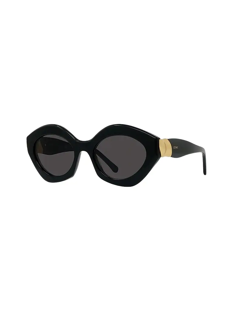 Loewe Women's Coil 53MM Geometric Cat-Eye Sunglasses - Black | Image 1 Loewe Women's Coil 53MM Geometric Cat-Eye Sunglasses - Black | Image 1
