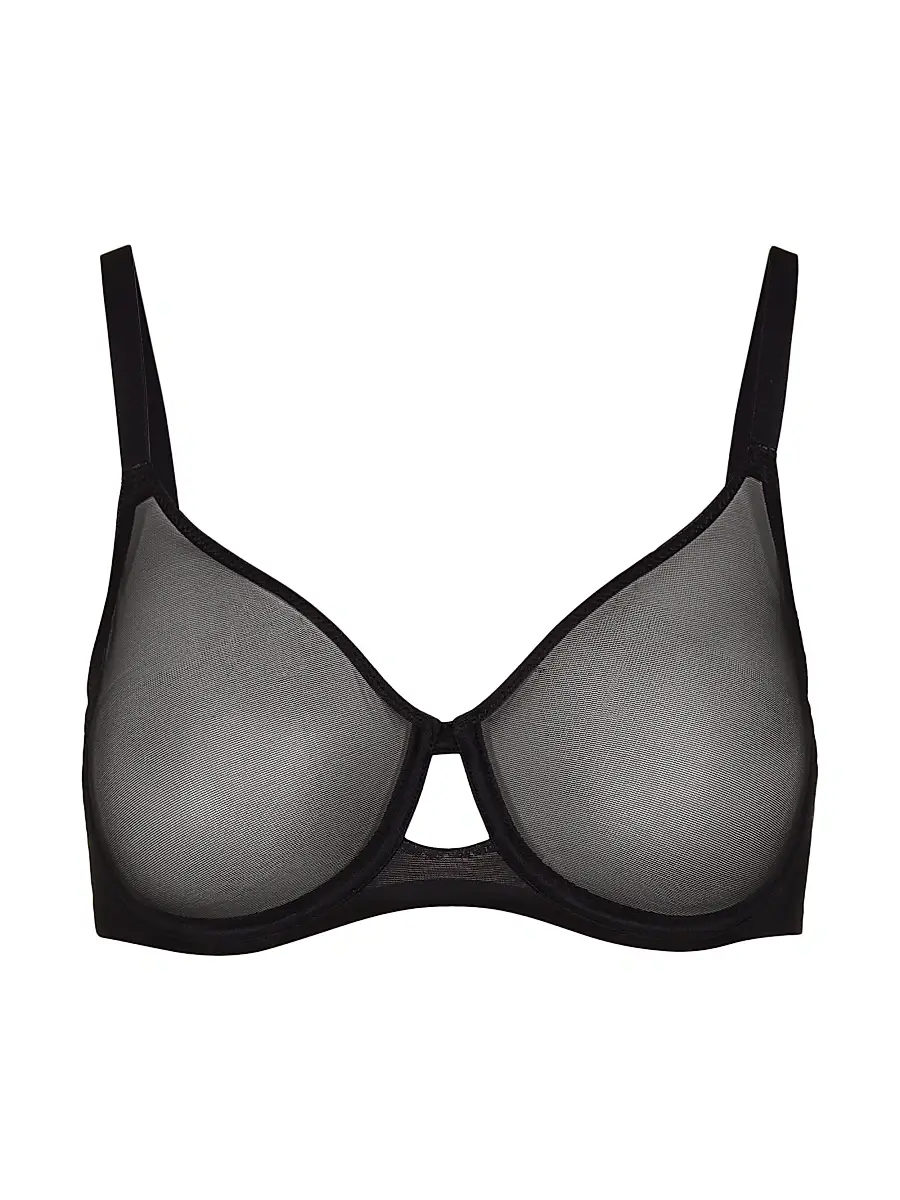 Commando Women's Full Mesh Underwire Bra - Black | Image 1 Commando Women's Full Mesh Underwire Bra - Black | Image 1