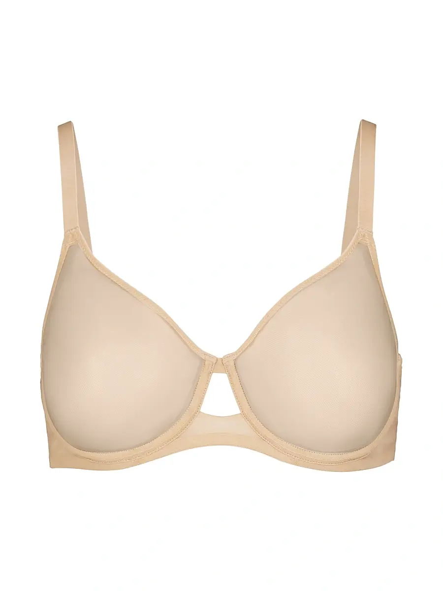 Commando Women's Full Mesh Underwire Bra - Beige | Image 1 Commando Women's Full Mesh Underwire Bra - Beige | Image 1