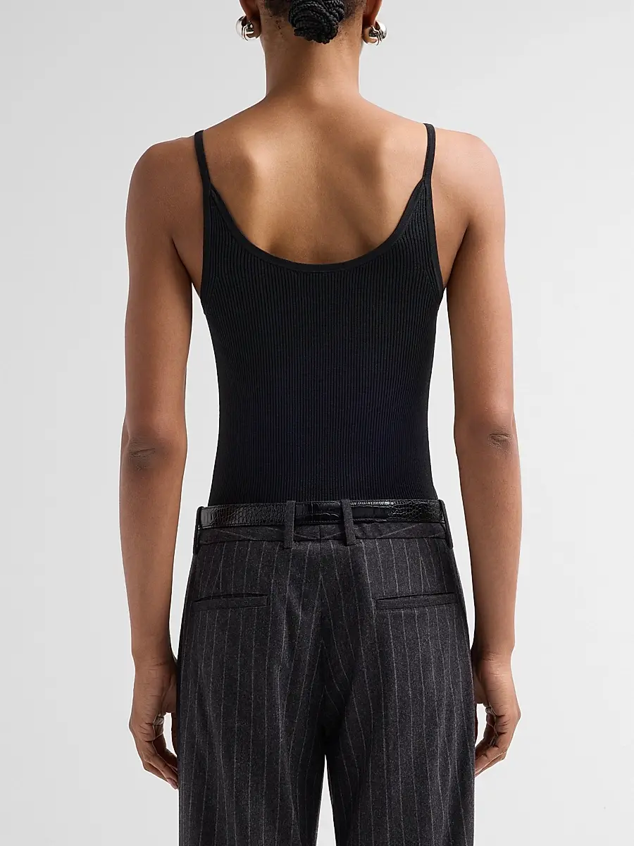 Nili Lotan Women's Aronia Silk Sweater Tank | Thumbnail 3 Nili Lotan Women's Aronia Silk Sweater Tank | Thumbnail 3