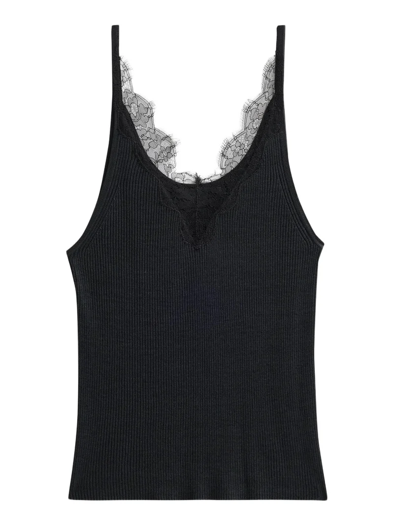 Women's Aronia Silk Sweater Tank Women's Aronia Silk Sweater Tank