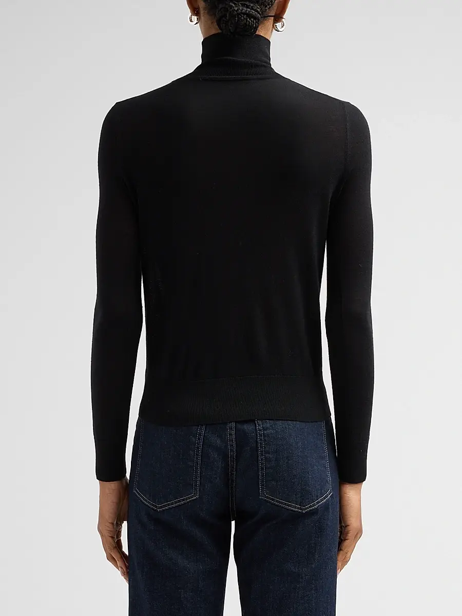 Nili Lotan Women's Larkin Wool Sweater | Thumbnail 3 Nili Lotan Women's Larkin Wool Sweater | Thumbnail 3