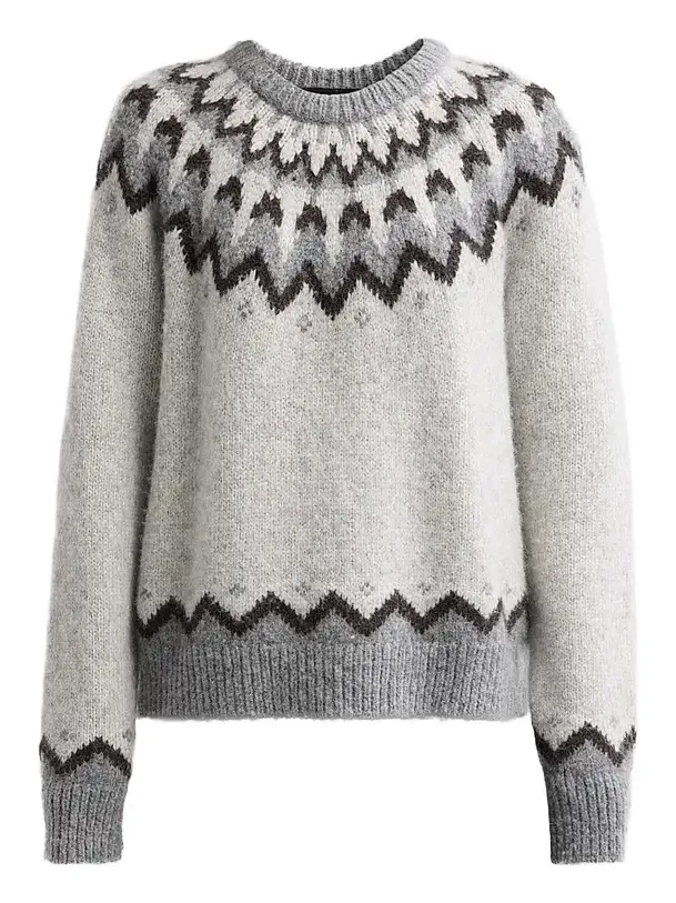 Women's Alan Fair Isle Alpaca-Wool Blend Sweater