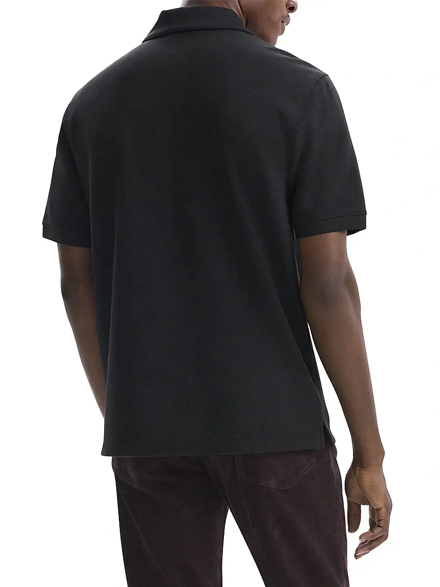 Theory Men's Delroy Cotton-Blend Polo Shirt | Thumbnail 3 Theory Men's Delroy Cotton-Blend Polo Shirt | Thumbnail 3