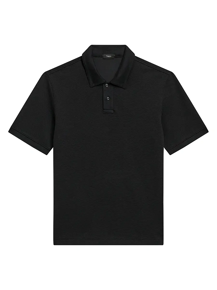 Theory Men's Delroy Cotton-Blend Polo Shirt