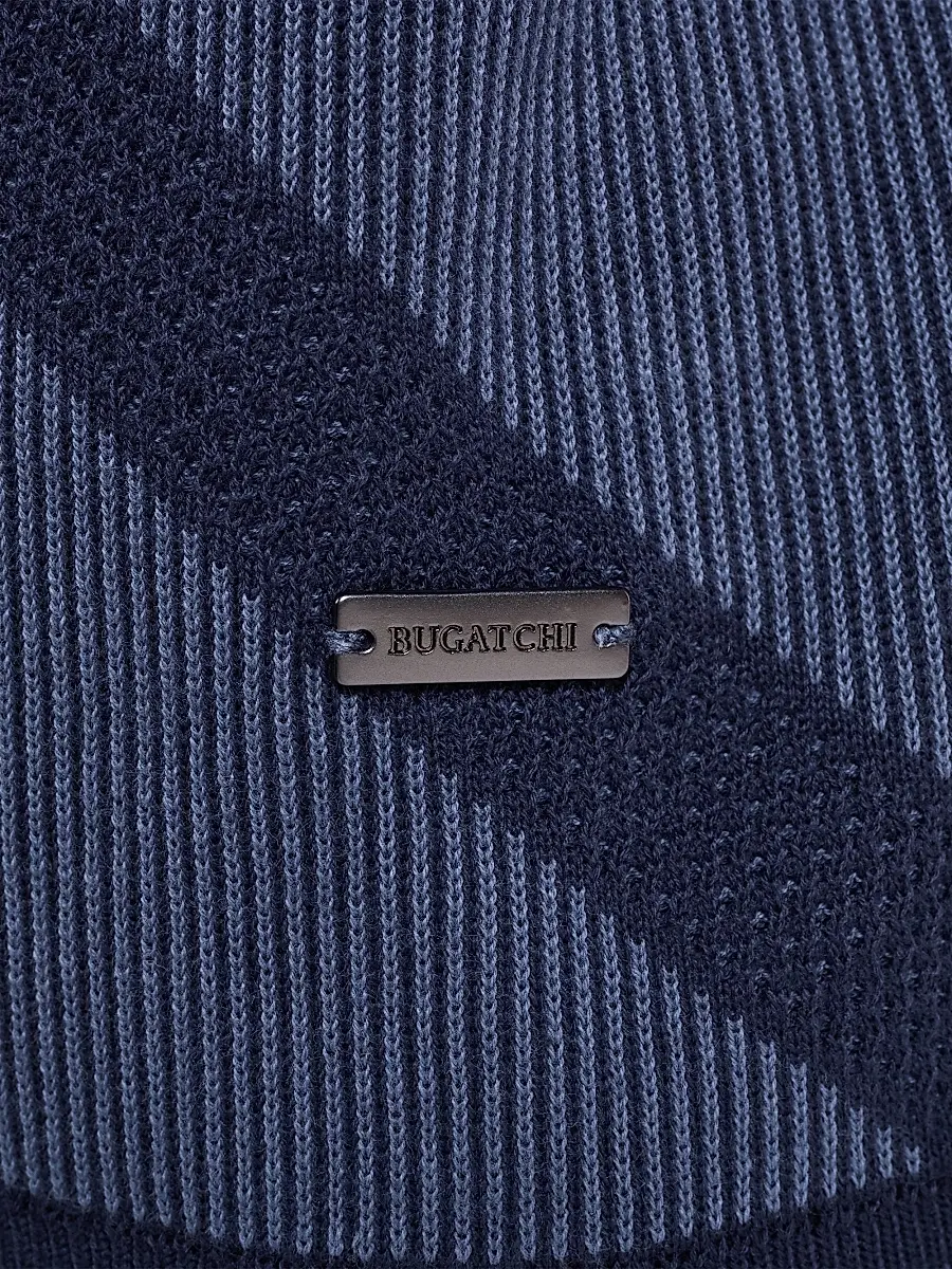 Bugatchi Men's Geometric Cotton Crewneck Sweater | Thumbnail 6 Bugatchi Men's Geometric Cotton Crewneck Sweater | Thumbnail 6