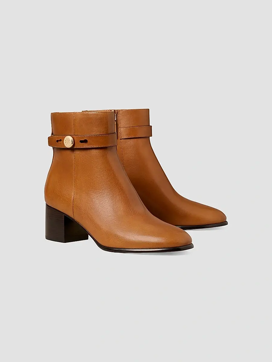 Tory Burch Women's Romy 50MM Leather Ankle Boots | Thumbnail 2 Tory Burch Women's Romy 50MM Leather Ankle Boots | Thumbnail 2