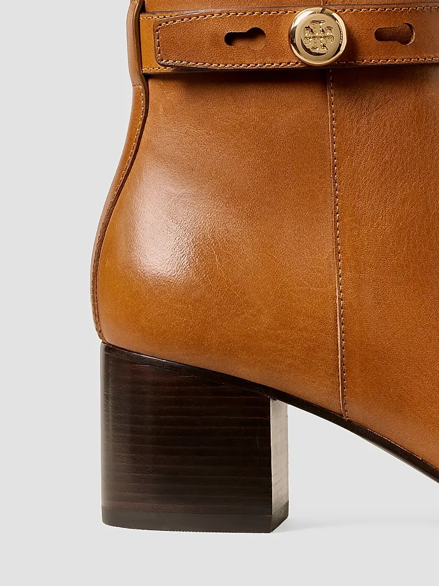 Tory Burch Women's Romy 50MM Leather Ankle Boots | Thumbnail 3 Tory Burch Women's Romy 50MM Leather Ankle Boots | Thumbnail 3