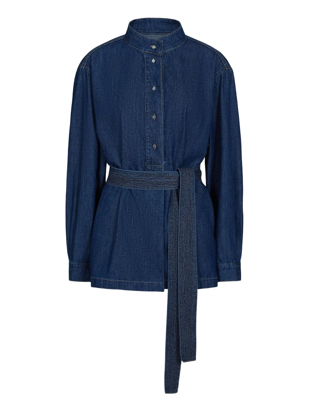 TWP Women's Denim Tamzin Belted Shirt