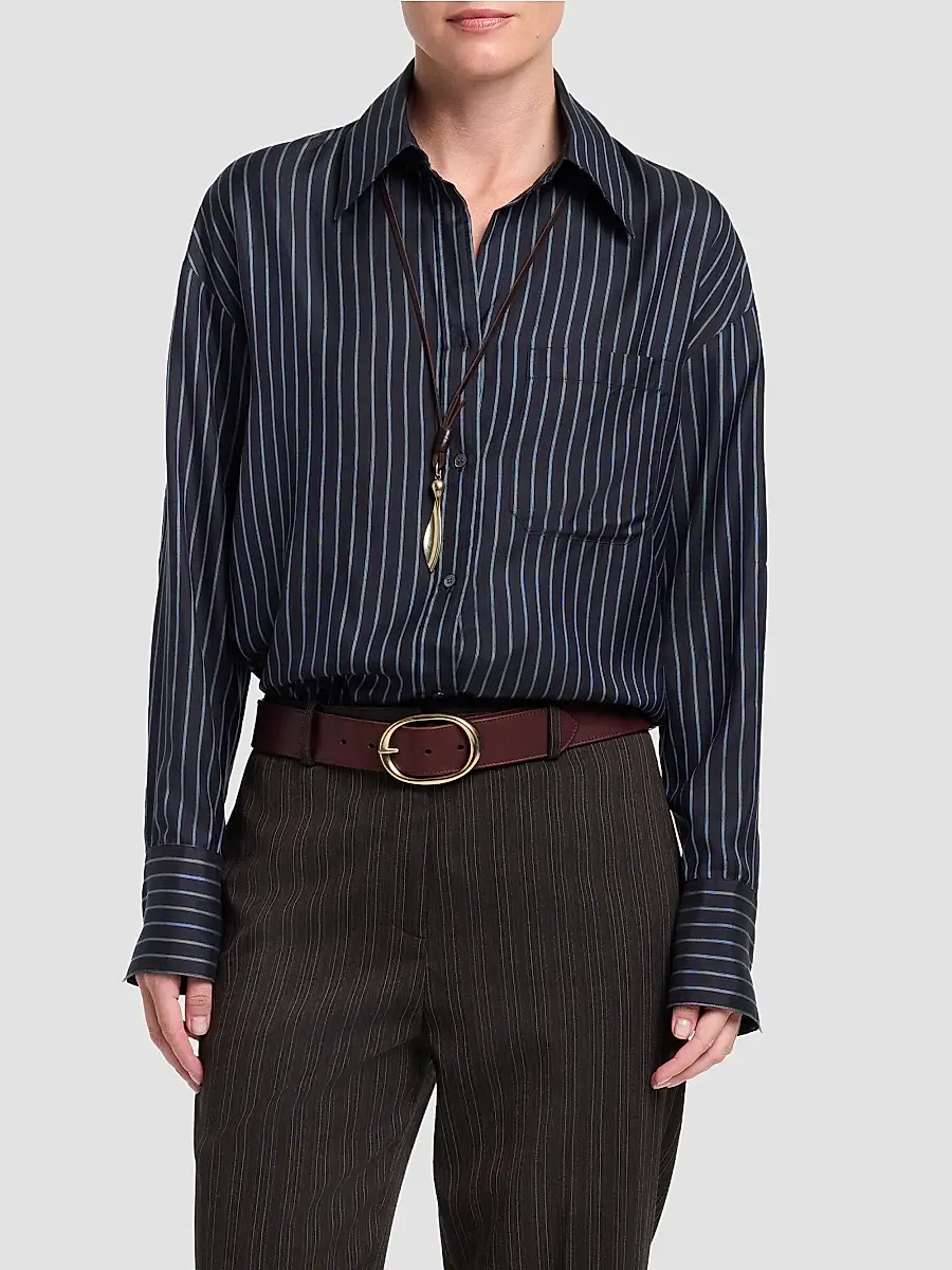 TWP Women's Big Joe Silk Shirt | Thumbnail 8 TWP Women's Big Joe Silk Shirt | Thumbnail 8
