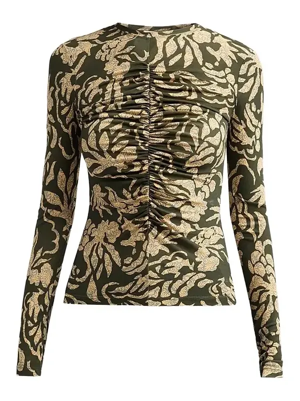 Women's Asha Floral Jersey Top