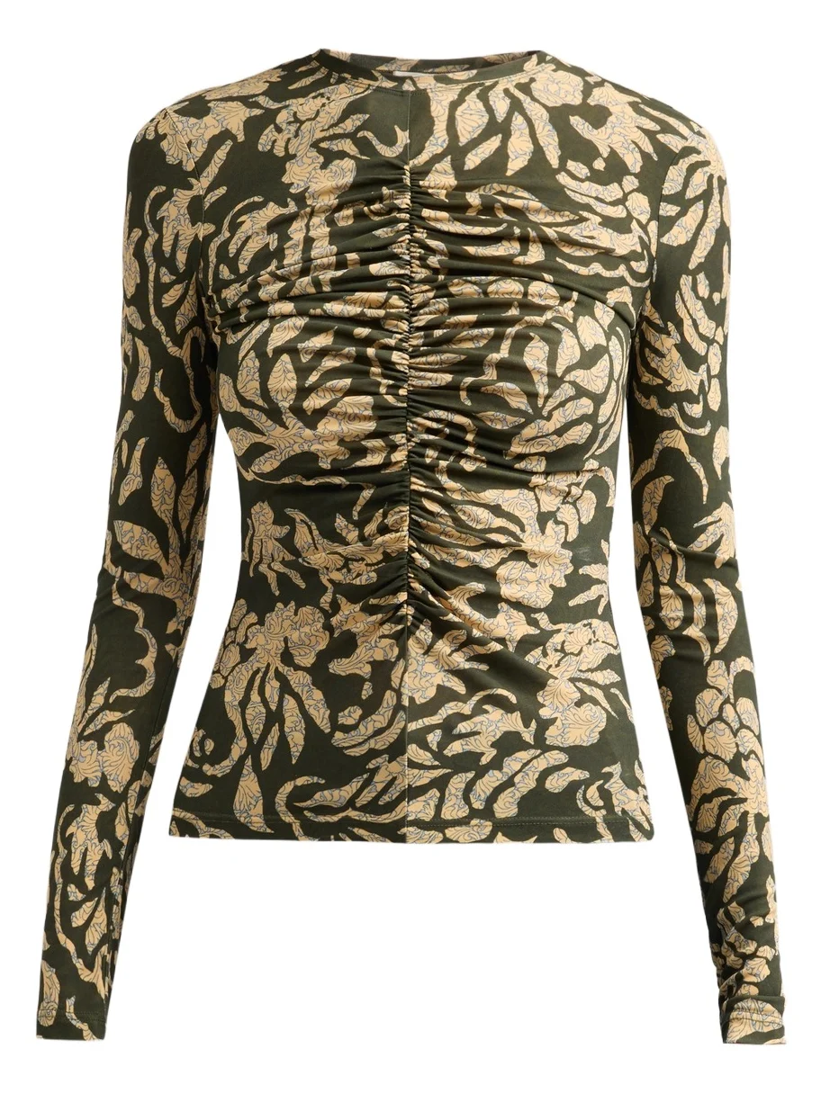 Women's Asha Floral Jersey Top Women's Asha Floral Jersey Top