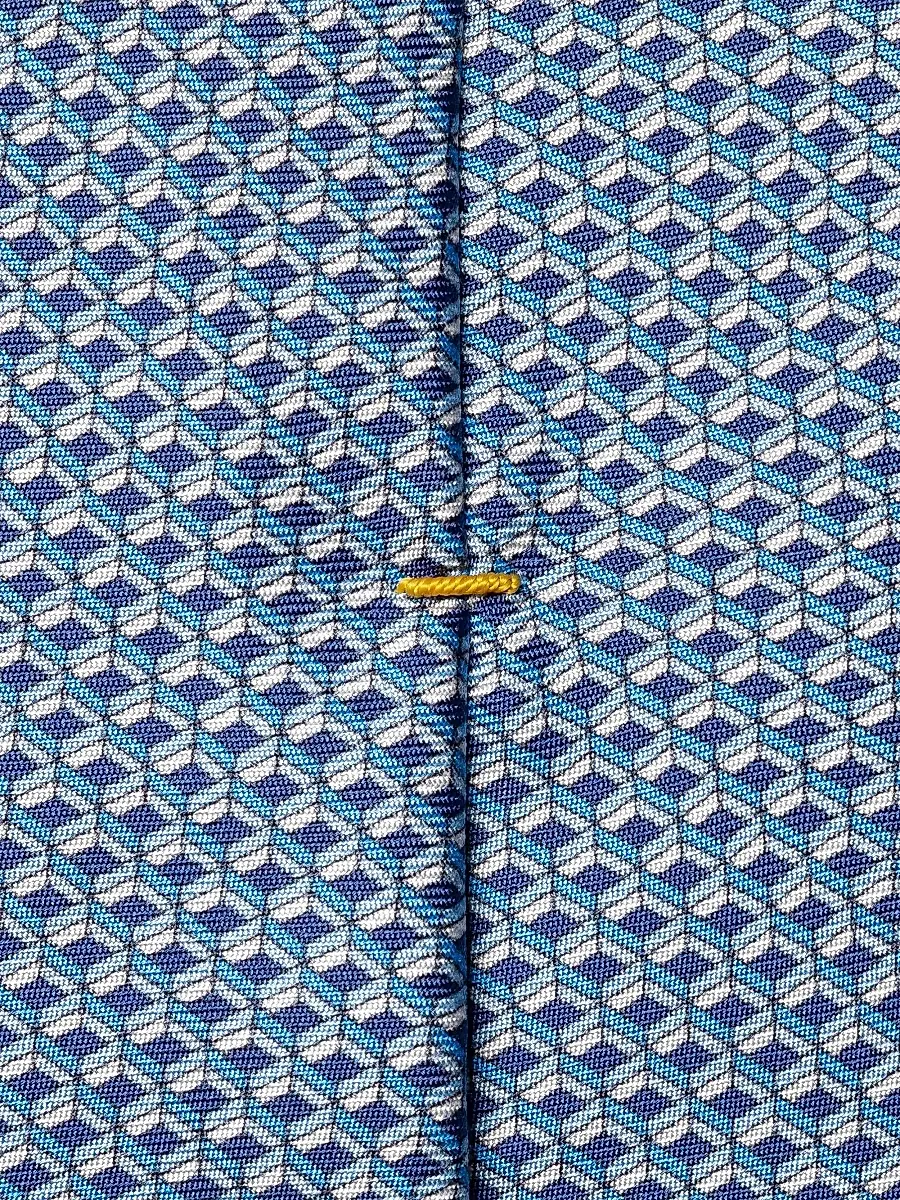 Eton Men's Geometric Silk Tie | Thumbnail 3 Eton Men's Geometric Silk Tie | Thumbnail 3