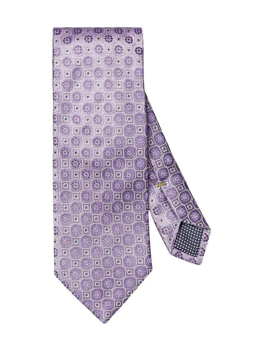 Eton Men's Floral Woven Silk Tie