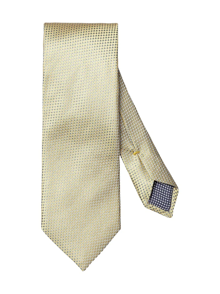 Eton Men's Micro Texture Linen Tie