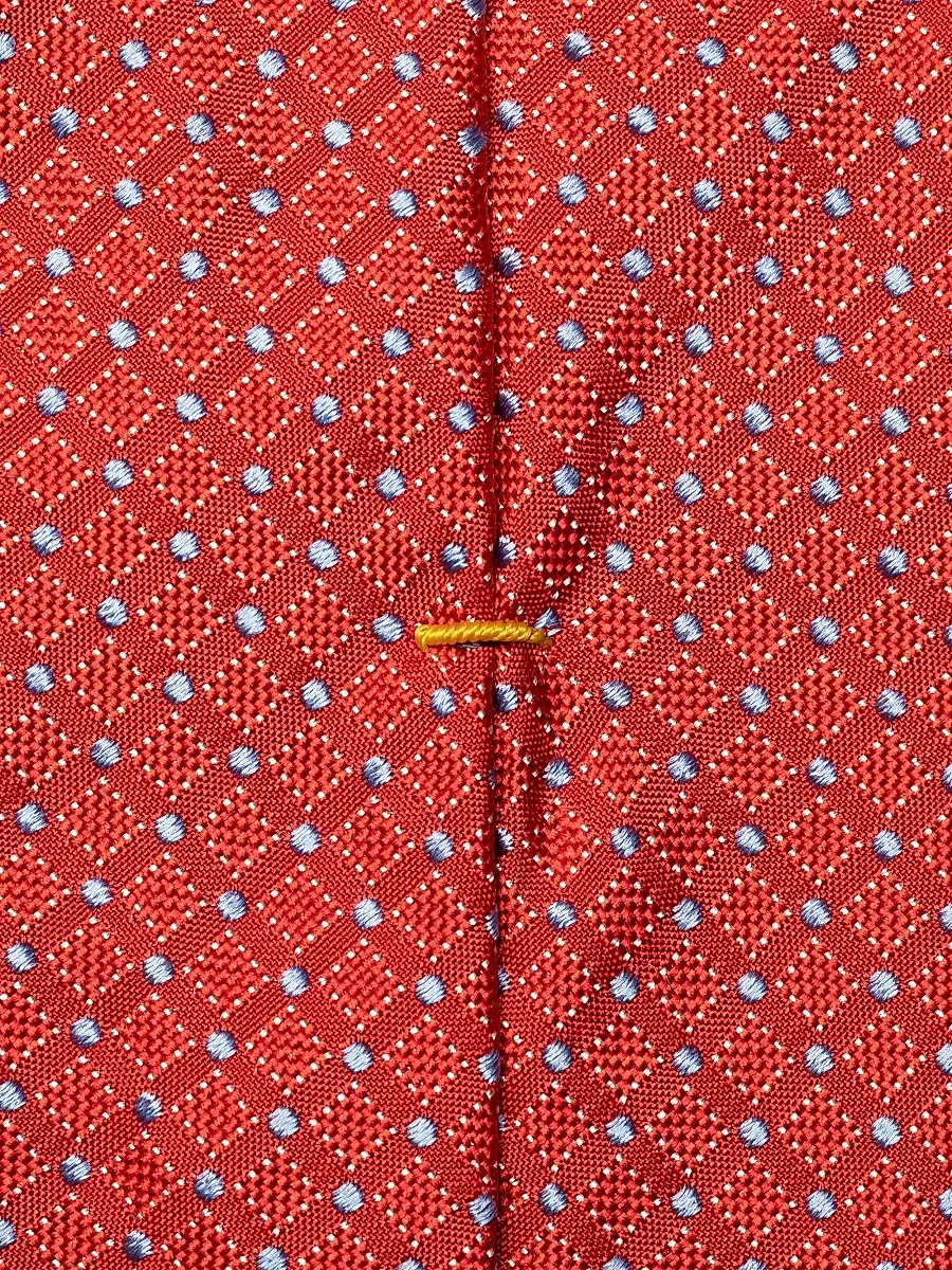 Eton Men's Geometric Diamond Silk Tie | Thumbnail 3