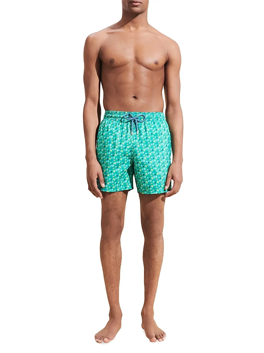 Vilebrequin Men's Ronde Des Tortues Swim Shorts | Thumbnail 2