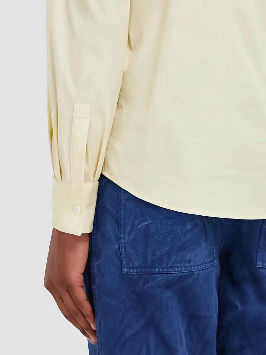 Ferragamo Men's Micro-Print Stretch-Cotton Poplin Shirt | Thumbnail 5 Ferragamo Men's Micro-Print Stretch-Cotton Poplin Shirt | Thumbnail 5