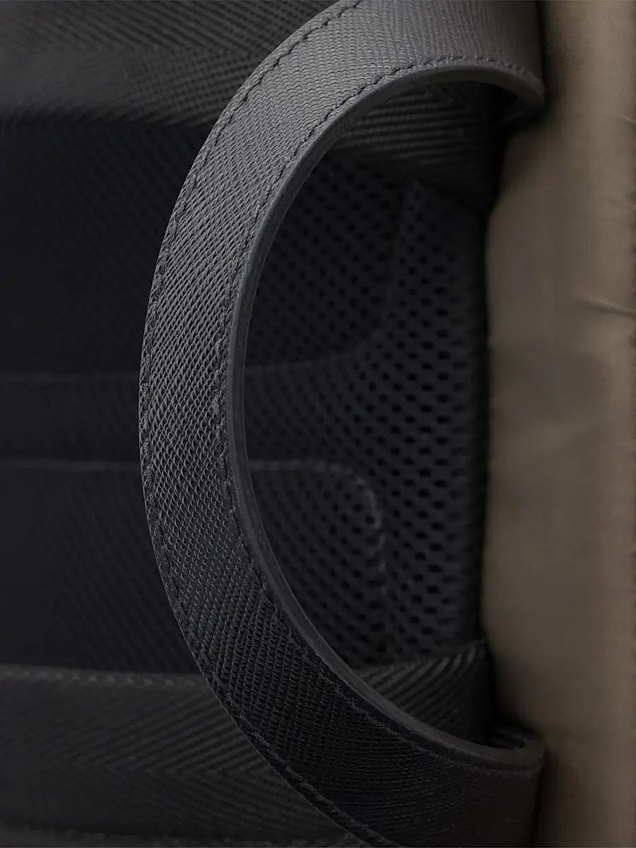 Prada Men's Re-Nylon and Saffiano Leather Backpack | Thumbnail 6 Prada Men's Re-Nylon and Saffiano Leather Backpack | Thumbnail 6
