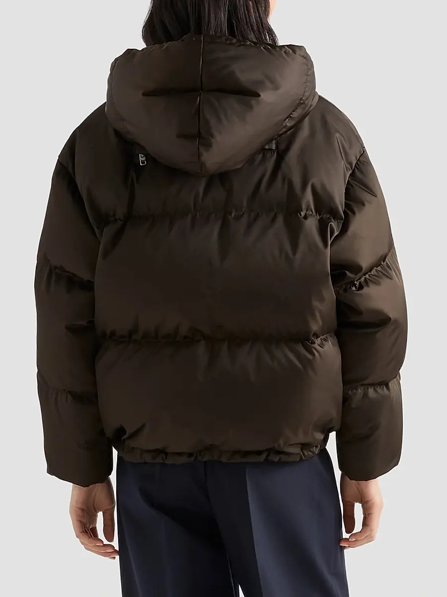 Prada Women's Nylon Down Jacket | Thumbnail 4 Prada Women's Nylon Down Jacket | Thumbnail 4