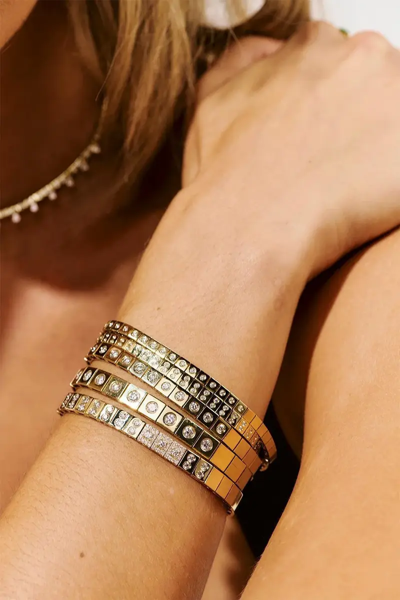 Type Jewelry Diamond Leggo Mini Tennis Bracelet | Thumbnail 3 Type Jewelry Diamond Leggo Mini Tennis Bracelet | Thumbnail 3