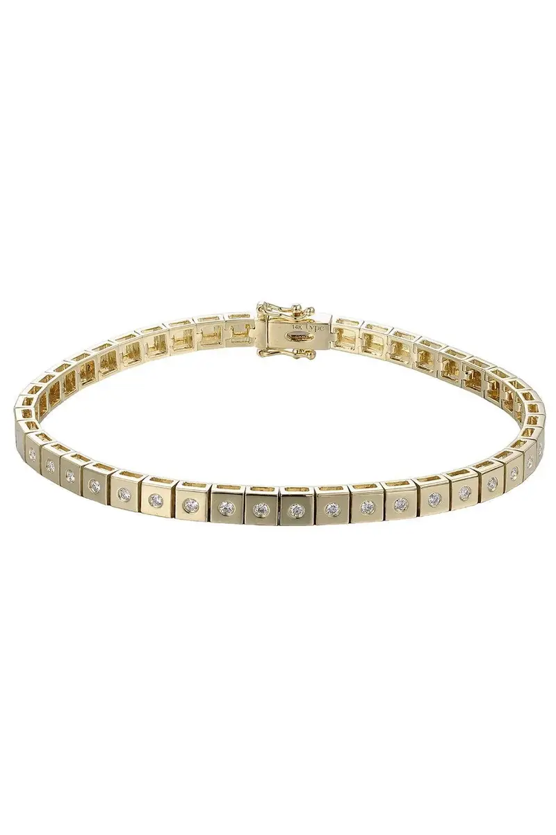 Diamond Leggo Mini Tennis Bracelet Diamond Leggo Mini Tennis Bracelet