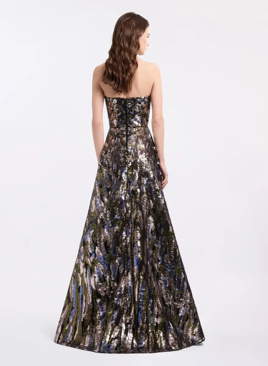 Elie Saab Sequin Embroidered Gown | Thumbnail 4 Elie Saab Sequin Embroidered Gown | Thumbnail 4