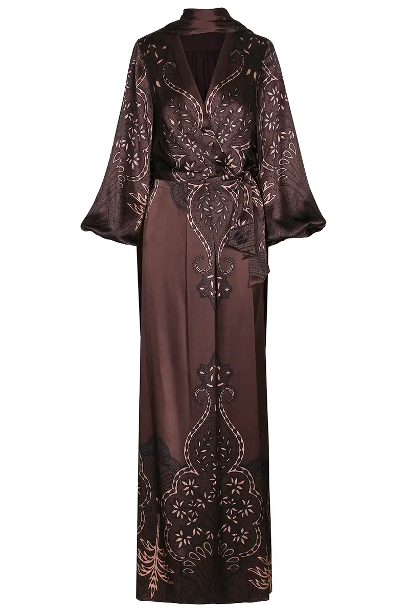 Johanna Ortiz Timeless Concourse Wrap Dress | Image 1 Johanna Ortiz Timeless Concourse Wrap Dress | Image 1