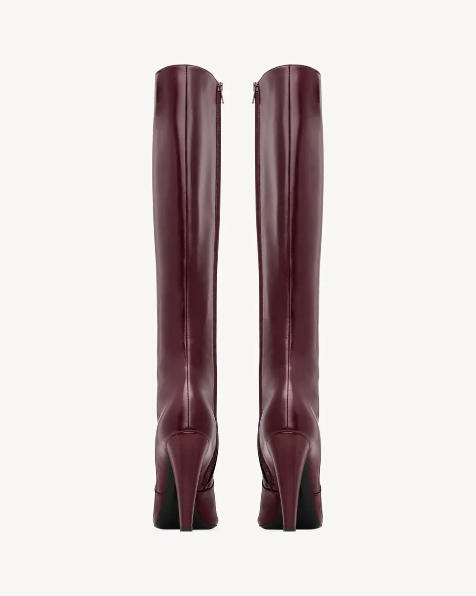 Yves Saint Laurent 77 boots in smooth leather | Thumbnail 4 Yves Saint Laurent 77 boots in smooth leather | Thumbnail 4