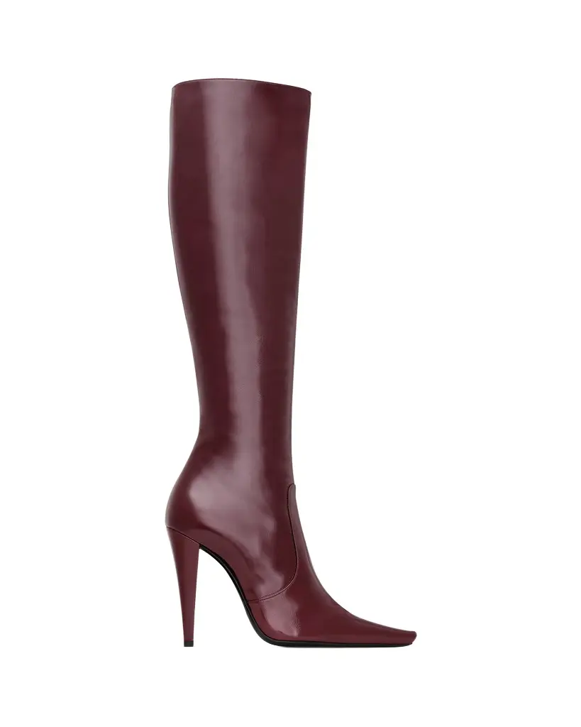 Yves Saint Laurent 77 boots in smooth leather