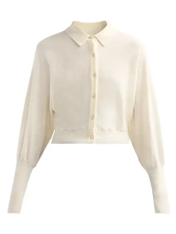Women's Core Wool Crop Cardigan