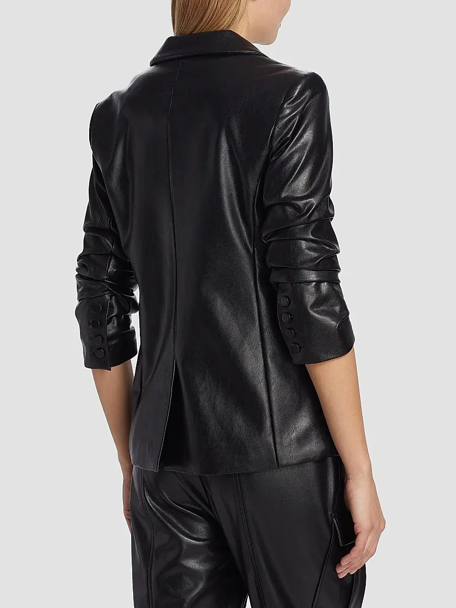 Cinq à Sept Women's Kylie Faux Leather Jacket | Thumbnail 5